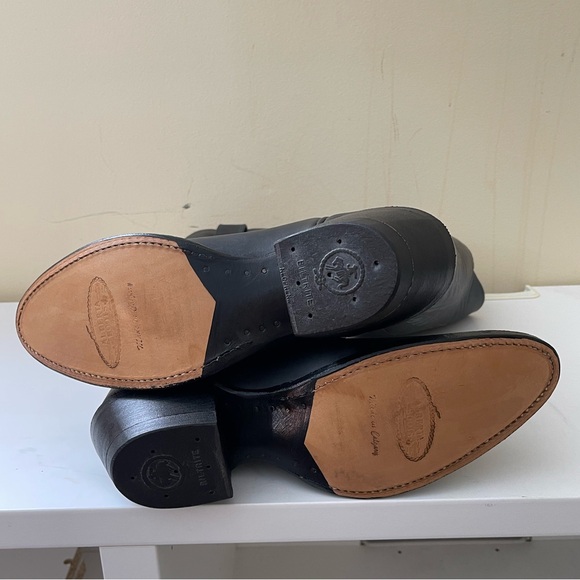 NWT Alberta Boot Black Cowhide Leather Western Cowboy Boots Women Size 9 US - Picture 4 of 8